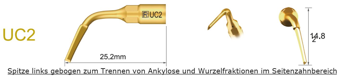 Piezochirurgie Spitze UC2